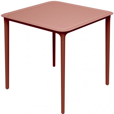 Lazy Momo Jídelní stůl čtverec RIMO 775x775x745 mm Pálená cihla – Hledejceny.cz