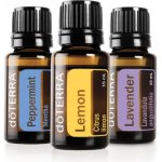 doTERRA sada esenciálních olejů Levandule Citron Máta peprná 3 x 5 ml – Zboží Mobilmania