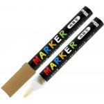 M&G Acrylic Marker 2 mm Gold S120 451287 – Zboží Mobilmania