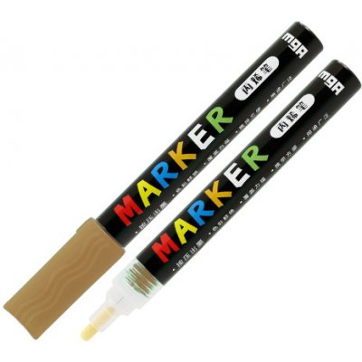 M&G Acrylic Marker 2 mm Gold S120 451287 – Zboží Mobilmania