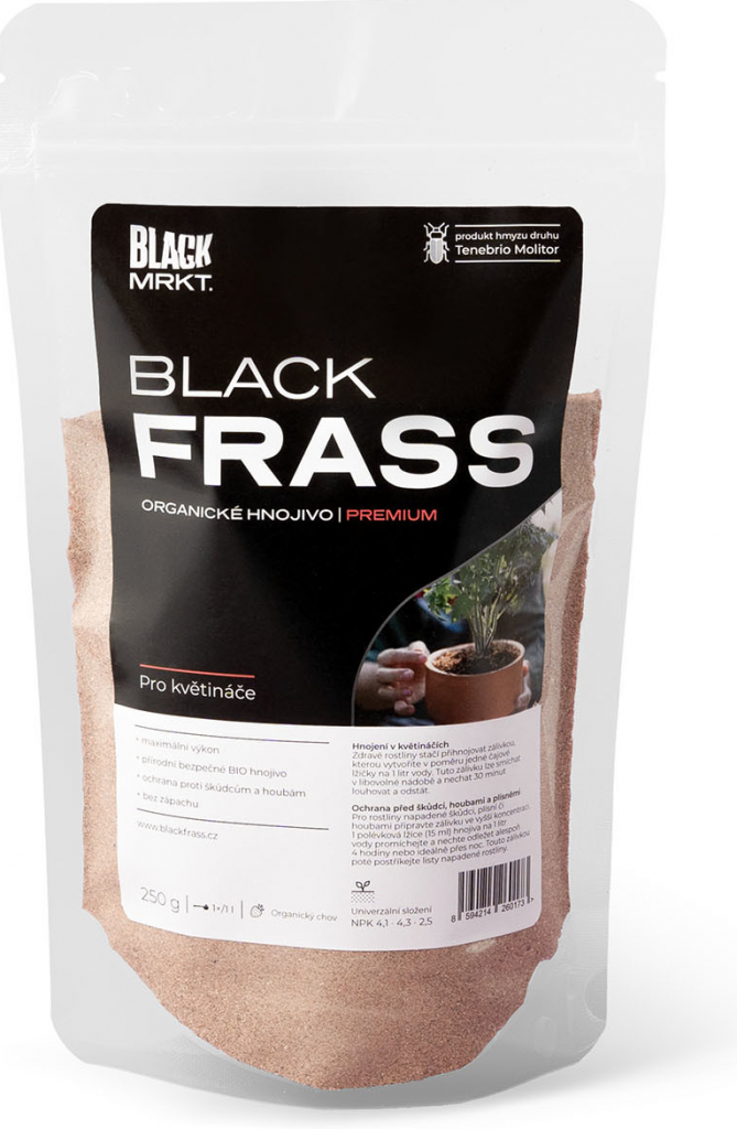 Black Frass PREMIUM Organické hmyzí hnojivo 0,7 l