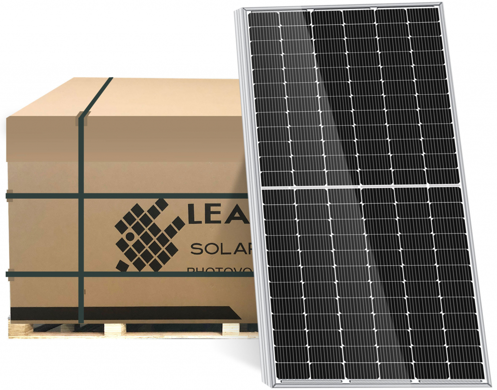 Leapton Solární panel mono 550Wp stříbrný rám paleta 31 ks