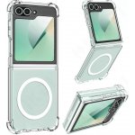Techsuit Shockproof Clear Silicone MagSafe Samsung Galaxy Z Flip6 průhledné KF2344331 – Zboží Živě