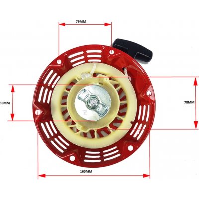 Mar Pol Startér do spalovacího motoru GX 160 6,5HP M79855