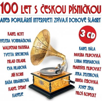 Kompilace - 100 let s českou písničkou aneb populární interpreti zpívají dobové šlágry, CD, 2018 – Zbozi.Blesk.cz