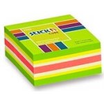Hopax Stick'n Neon Cube Notes - samolepicí bloček - 51 × 51 mm, zelený – Zboží Dáma