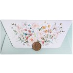 ARTEBENE dárková obálka - přání Divoké růže 23 x 11 cm – Zboží Mobilmania