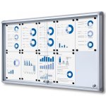 Jansen Display Interiérová informační vitrína s posuvnými dveřmi 10 x A4 – Zboží Dáma