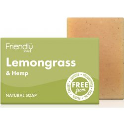 Friendly Soap mýdlo citronová tráva a konopí 95 g