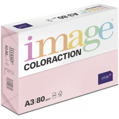 Papír Image Coloraction A4 80 g 500 Tropic pastelově růžová OPI74 – Sleviste.cz