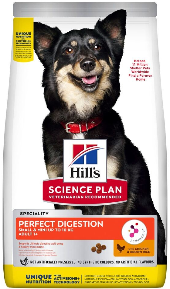 Hill’s Science Plan Perfect Digestion Small & Mini Dry 6 kg