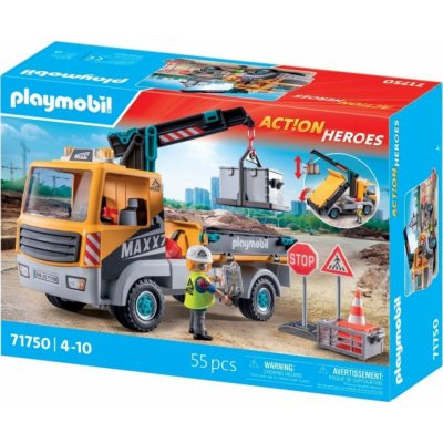Playmobil 71750 Nákladní auto s jeřábem – Zboží Dáma