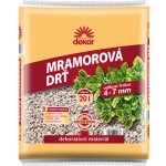 Forestina Drť mramorová DEKOR 4 - 7 mm 20 l
