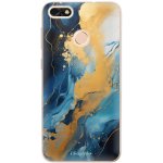 iSaprio - Blue Gold Marble - Huawei P9 Lite Mini – Zbozi.Blesk.cz