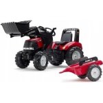 Falk FALK Šlapací traktor Case IH Puma 240CVX s vlečkou FA 996AB – Zboží Mobilmania