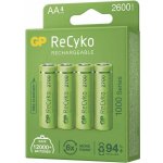GP AA ReCyko 2600 mAh 4 ks 1032224260 – Zboží Živě