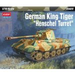 German King Tiger Henschel Turret Academy Model Kit tank 13423 1:72 – Zbozi.Blesk.cz