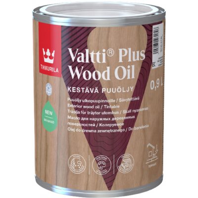 Tikkurila Valtti Plus Wood Oil 0.9 l Ruoko – Zbozi.Blesk.cz