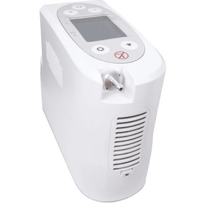 Kingon Přenosný kyslíkový koncentrátor s baterií P2, 5L/min, 96% - dýchací přístroj – Zboží Mobilmania