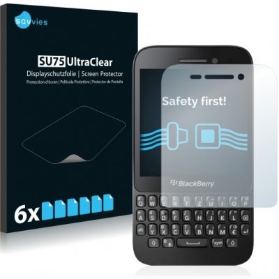 6x SU75 UltraClear Screen Protector BlackBerry Q5 – Zbozi.Blesk.cz
