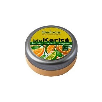 Saloos Bio karité balzám Limeta Lemongrass 19 ml