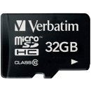 paměťová karta Verbatim microSDHC 32 GB UHS-I U1 44013