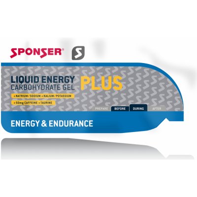 SPONSER LIQUID ENERGY PLUS s kofeinem 35 g