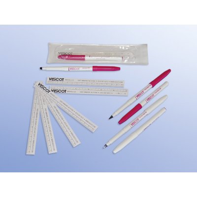 VISCOT Skin Marker tenký - popisovač kůže sterilní – Sleviste.cz