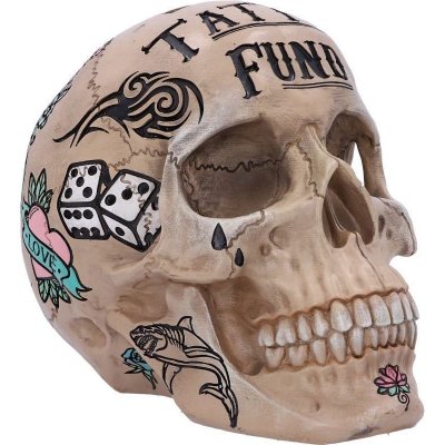 Pokladnička Skull Tattoo Fund – Zboží Dáma