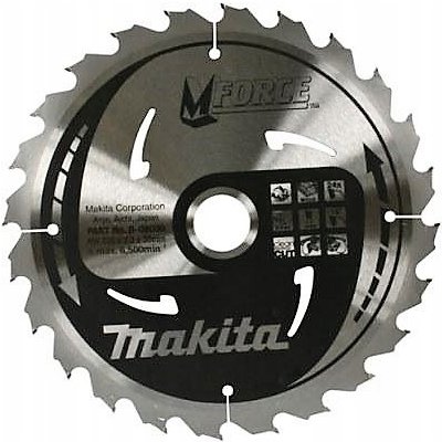 Makita kotoučová pila na dřevo MForce 170 x 30mm 24z (B-08012)