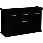 Diversa Solid stolek 120 x 40 x 75 cm černý – Zboží Dáma