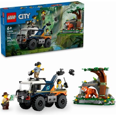 LEGO® City 60426 Terénní vůz na průzkum džungle – Zbozi.Blesk.cz