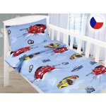 Veratex povlečení Závodní Auta 90 x 135 cm 45 x 60 cm – Zboží Mobilmania