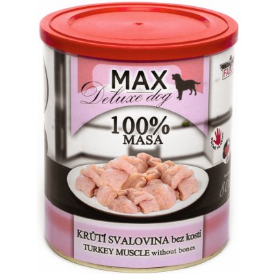 Max Deluxe krůtí a kuřecí svalovina 0,8 kg