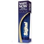 Signal White Now Triple Power s bělicím účinkem Gold 50 ml – Hledejceny.cz
