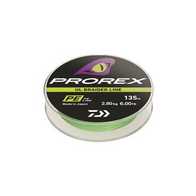 Daiwa šňůra Prorex UL Finesse Braid 135m 0,05mm 2,1kg – Zboží Mobilmania