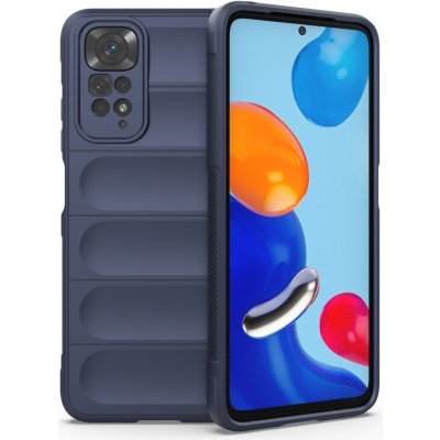 Pouzdro Efecto Magic Shield Case Xiaomi Redmi Note 11 Pro flexibilní pancéřový tmavě modré