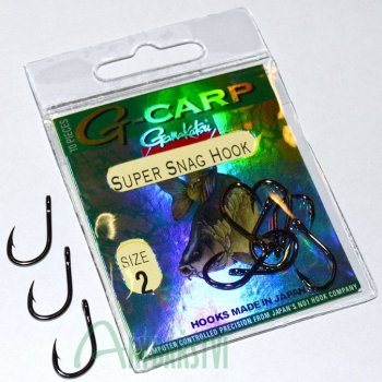 Gamakatsu G-Carp Super Snag Hook vel.4 10ks