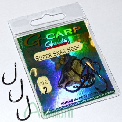Gamakatsu G-Carp Super Snag Hook vel.1 10ks