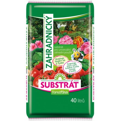 Nohelgarden Substrát FORESTINA SUBSTRAT zahradnický univerzální 40 l – Zbozi.Blesk.cz