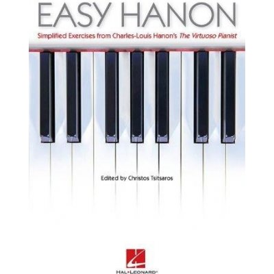 Easy Hanon Simplified Exercises For Piano noty na sólo klavír – Zboží Mobilmania