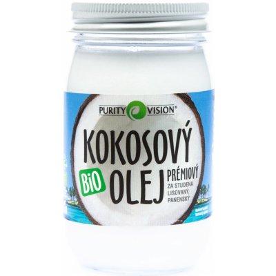 Purity Vision Kokosový olej panenský BIO 420 ml – Zboží Mobilmania