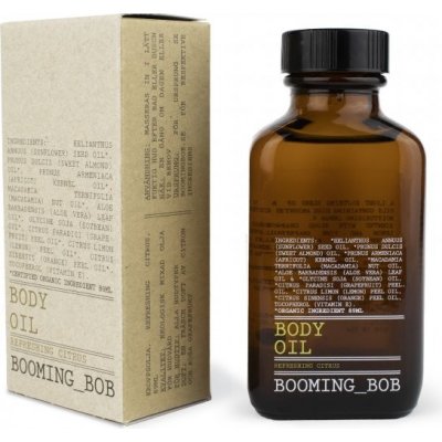 Booming Bob tělový olej osvěžující citrus 89 ml