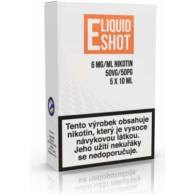 EXPRAN GmbH E-Liquid Shot Booster 50PG/50VG 6 mg 5x10 ml – Zboží Mobilmania