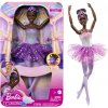 Panenka Barbie Barbie Svítící magická baletka s fialovou sukní