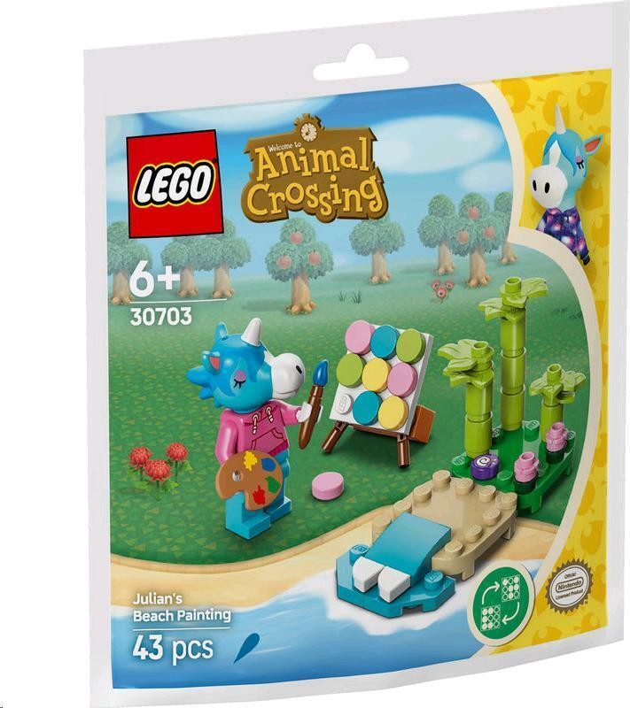 LEGO Animal Crossing™ 30703 Julianina malovací pláž