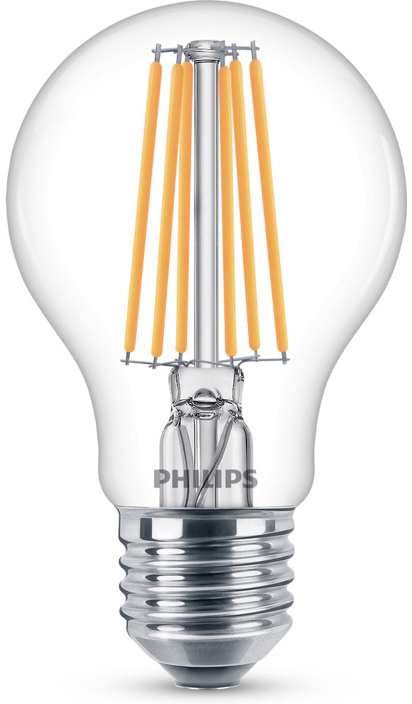 Philips 8718699762032 LED žárovka 1x8,5W E27 1055lm 4000K studená bílá, čirá, EyeComfort