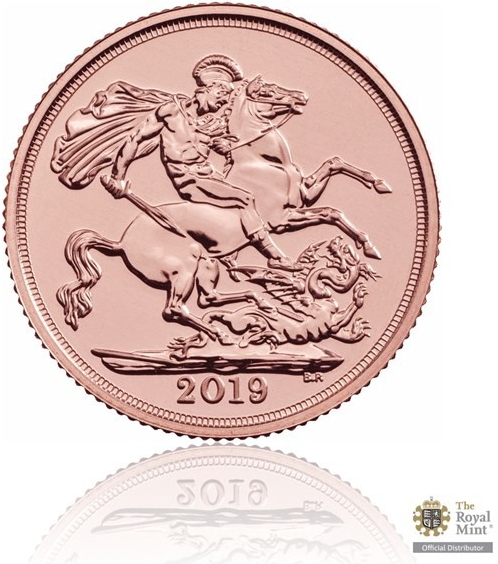 The Royal Mint Zlatá mince Sovereign 7,78 g