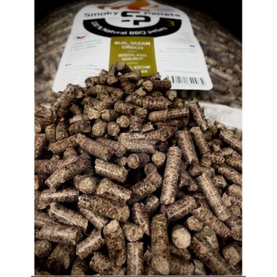 SMOKY PELLETS Pelety Buk/Jasan/Ořech 15 kg