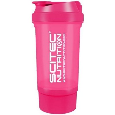 Scitec Nutrition Scitec Traveler shaker 500 ml + zásobník - Bílý – Hledejceny.cz